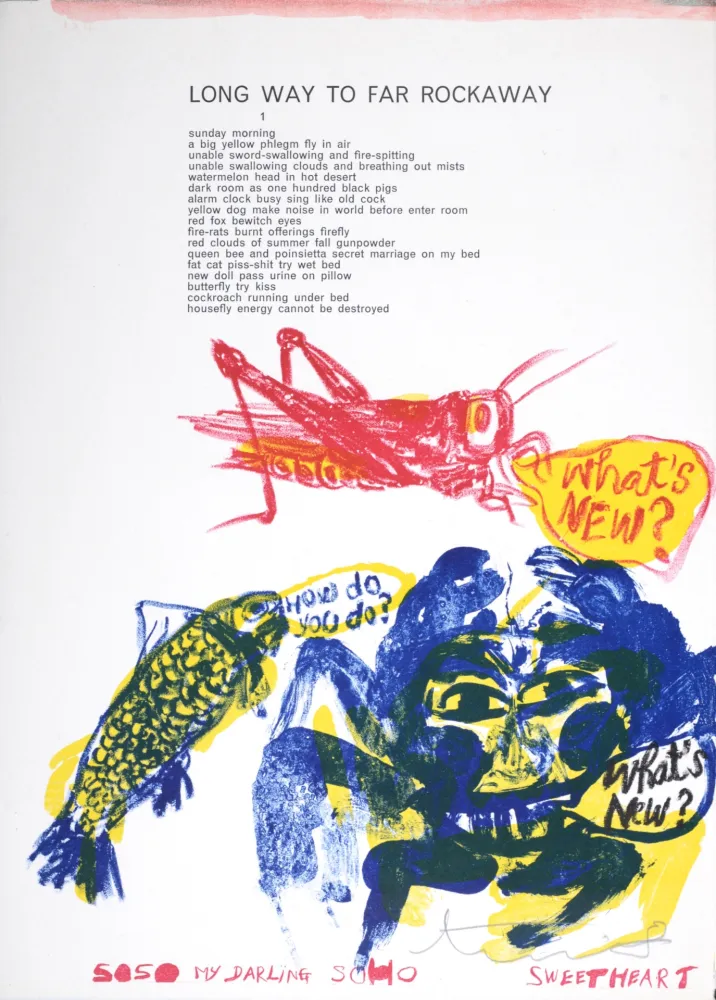 Lithografie Ting - My Darling Soho, 1964 (Hand-signed)