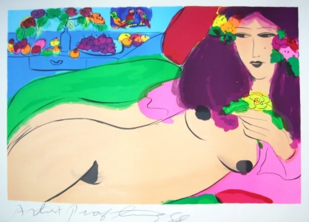 Lithografie Ting - Woman 1