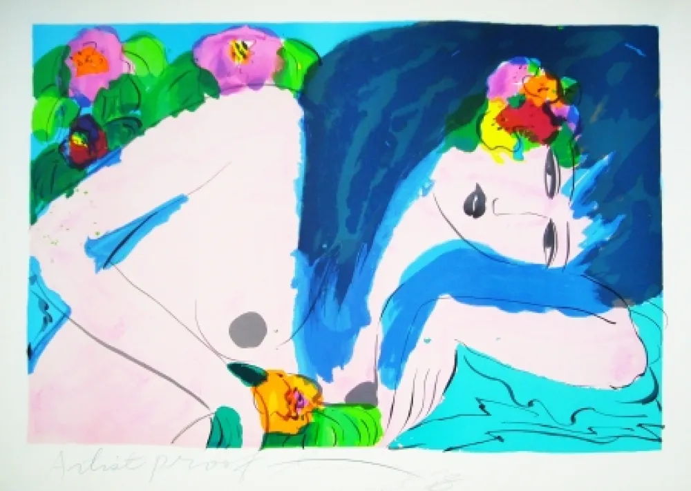 Lithografie Ting - Woman 10