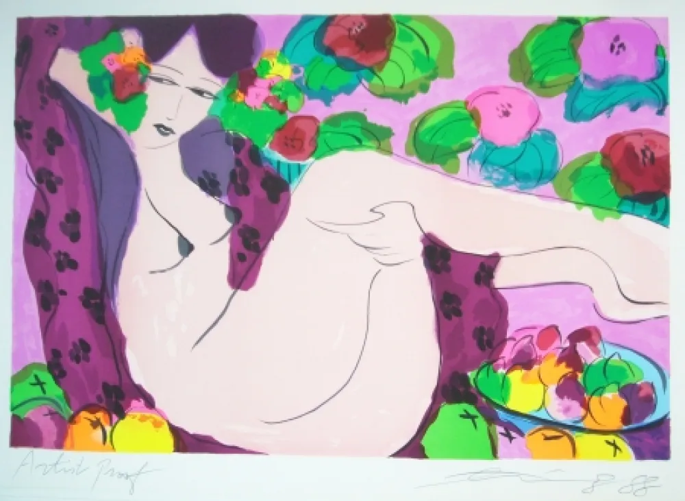 Lithografie Ting - Woman 16