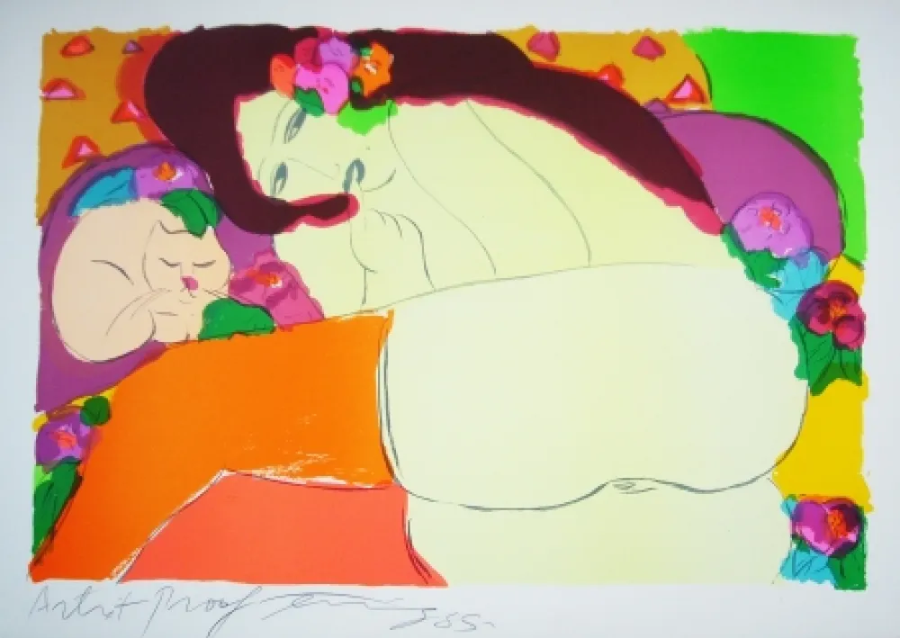 Lithografie Ting - Woman 8