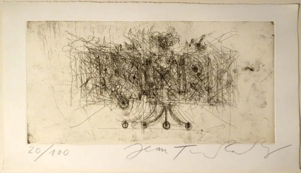 Geïllustreerd Boek Tinguely - Tinguely par Tinguely