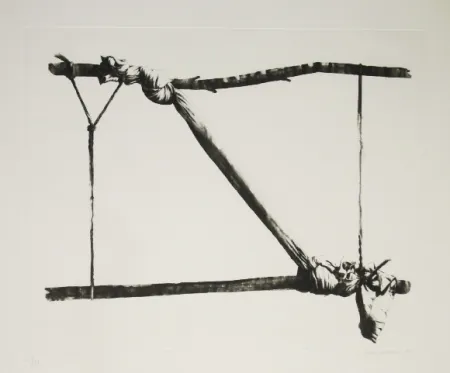 Ets En Aquatint Titus-Carmel - Agrès 1