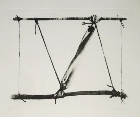 Ets En Aquatint Titus-Carmel - Agrès 2