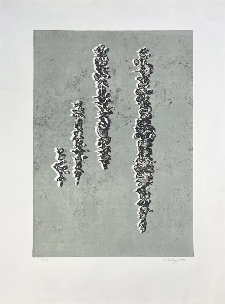 Ets En Aquatint Tobey - They've come Back I