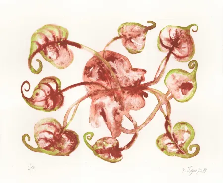 Lithografie Toguo - Blowing Headache