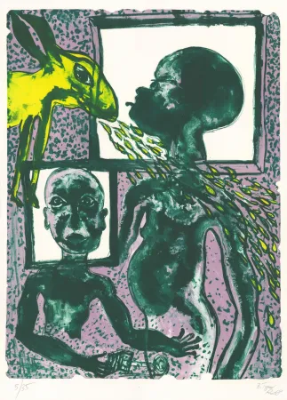 Lithografie Toguo - Supernatural