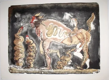 Lithografie Toledo - La Suma de la Serpiente