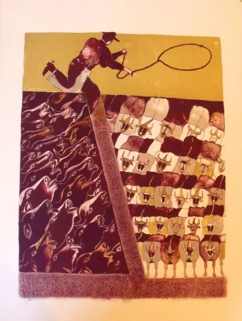 Lithografie Toledo - Sans titre