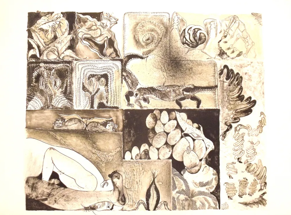 Lithografie Toledo - Sans Titre 