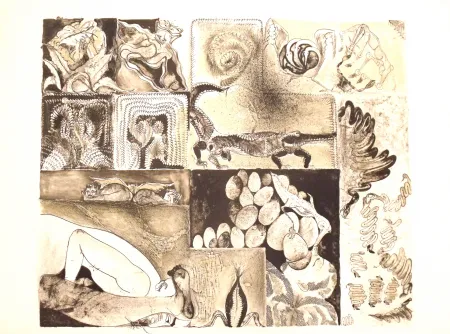 Lithografie Toledo - Sans Titre 