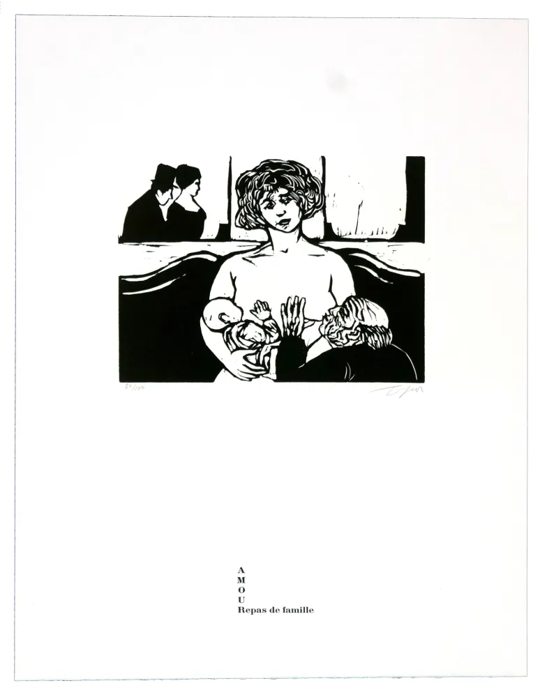 Linosnede Topor - Repas de famille