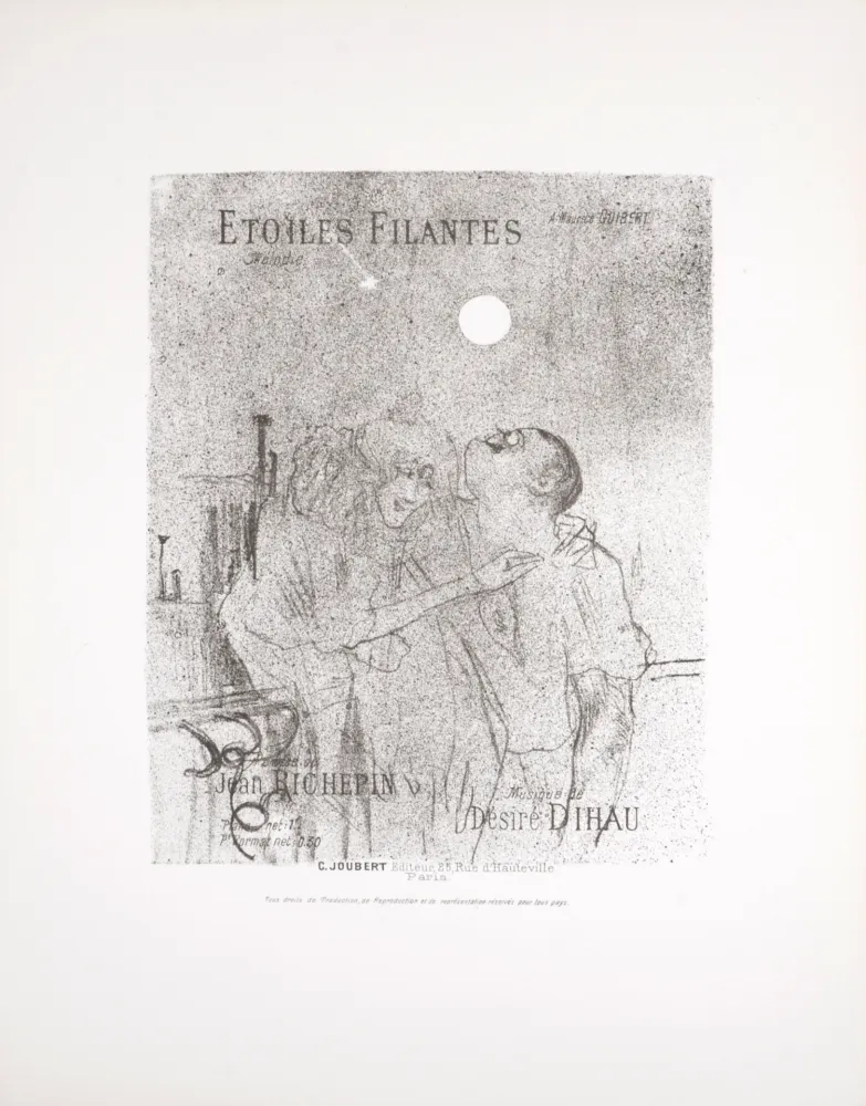 Lithografie Toulouse-Lautrec - Etoiles Filantes, 1895