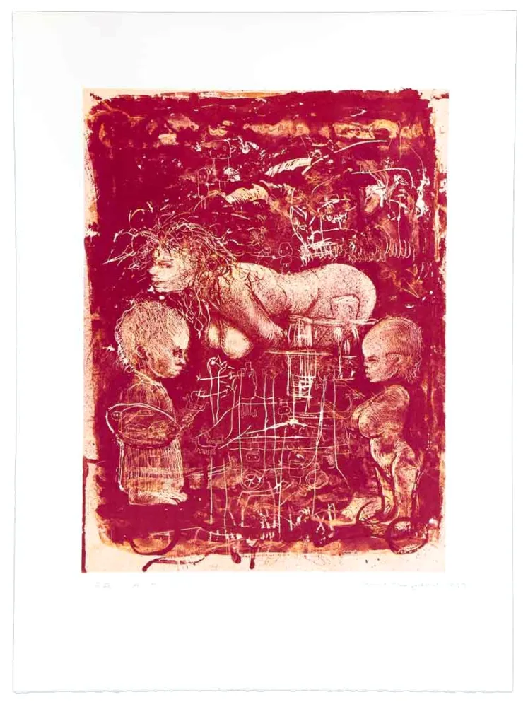 Lithografie Trampedach - Sans titre