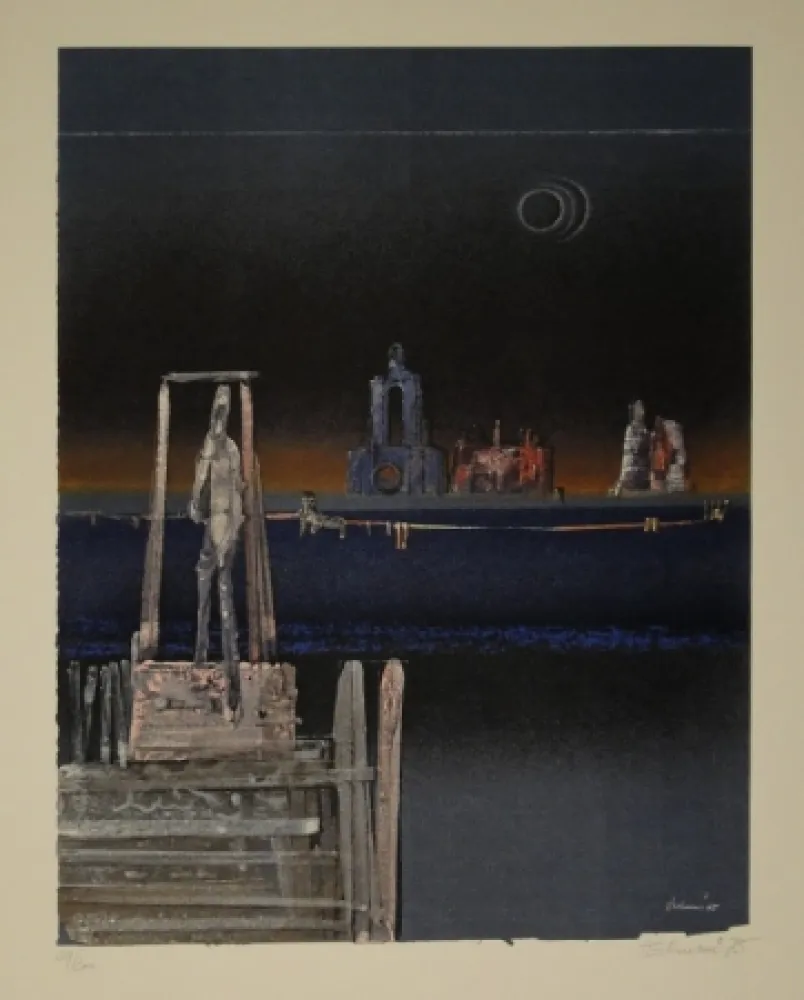 Lithografie Tschumi - Untitled