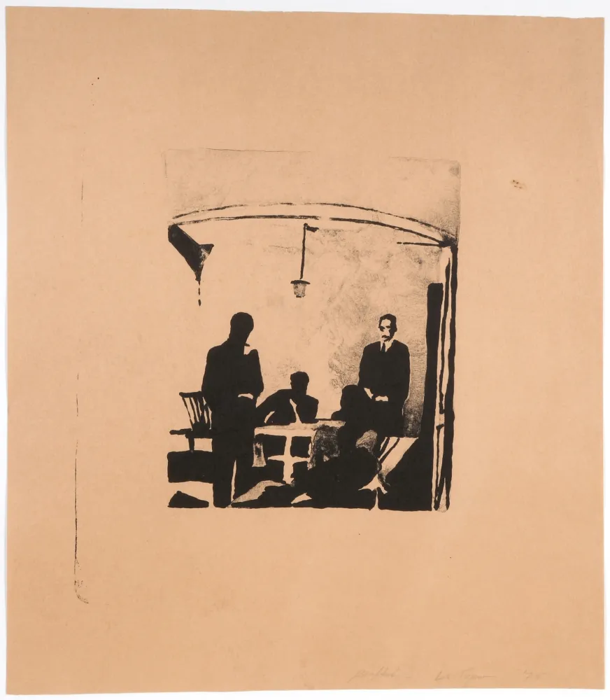 Lithografie Tuymans - Le Verdict 3