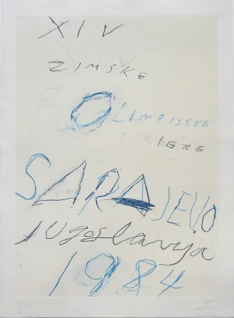 Lithografie Twombly - Untitled