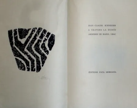 Geïllustreerd Boek Ubac - A travers la durée