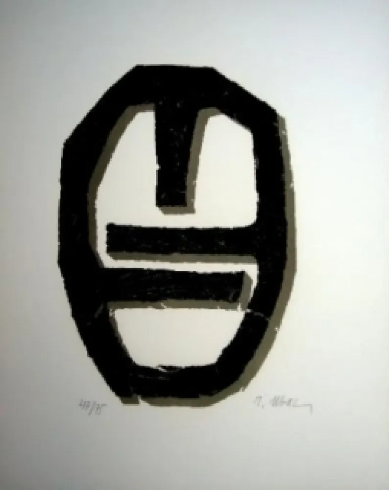 Lithografie Ubac - Empreinte