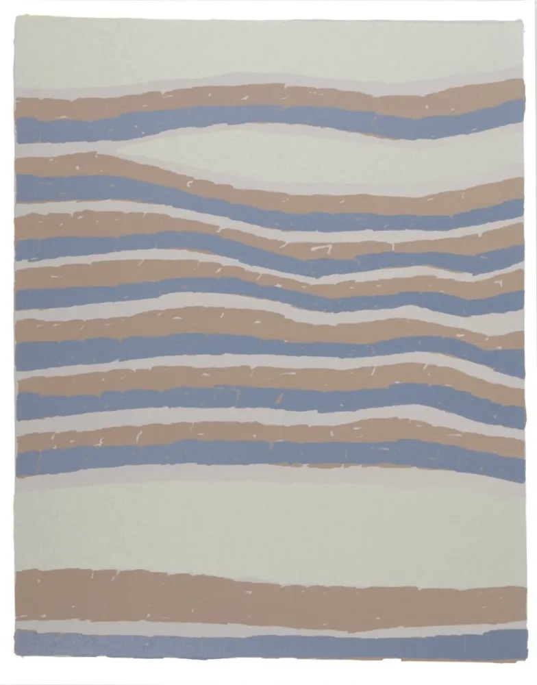 Lithografie Ubac - Routes