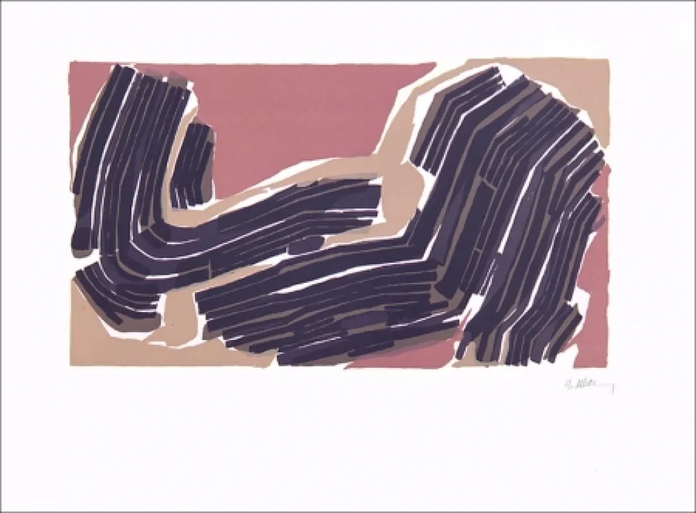 Lithografie Ubac - Rythme rompu