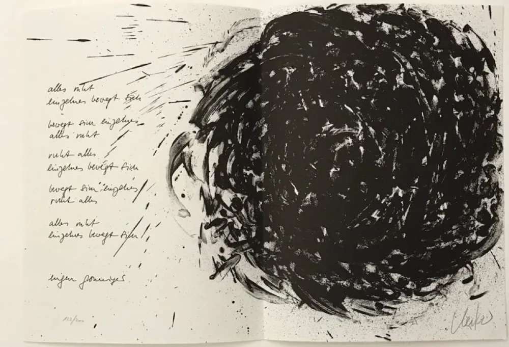 Lithografie Uecker - Erker-Treffen 4