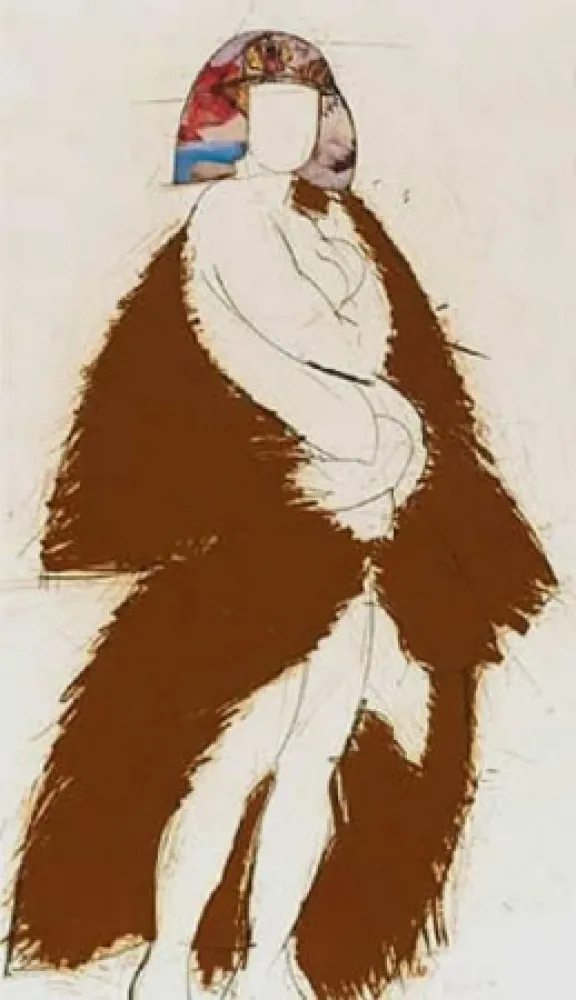 Ets En Aquatint Valdés - Hélène