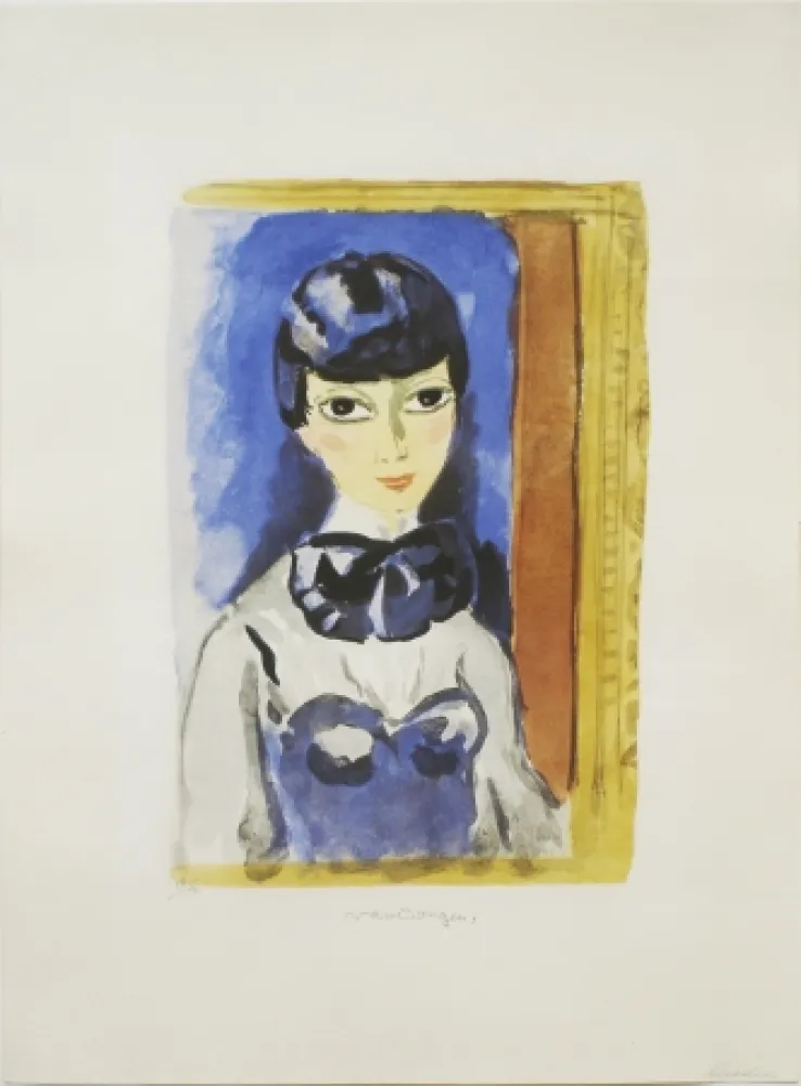 Lithografie Van Dongen - Claudine