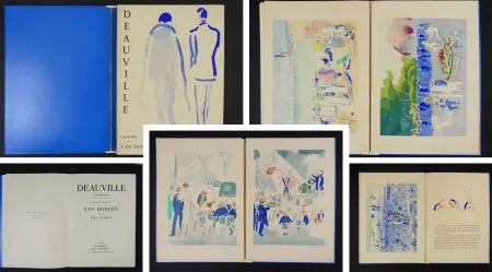 Geïllustreerd Boek Van Dongen - Deauville 1920, Aquarelles de Van Dongen