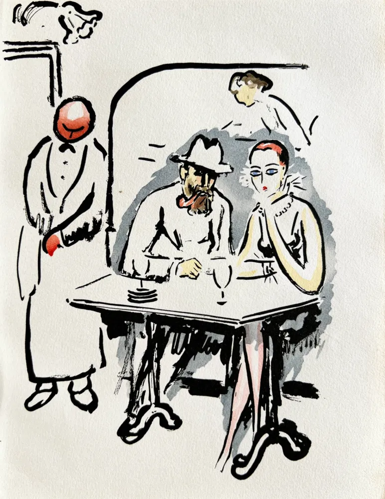 Lithografie Van Dongen - La Garçonne