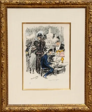 Lithografie Van Dongen - Montmartre 1900