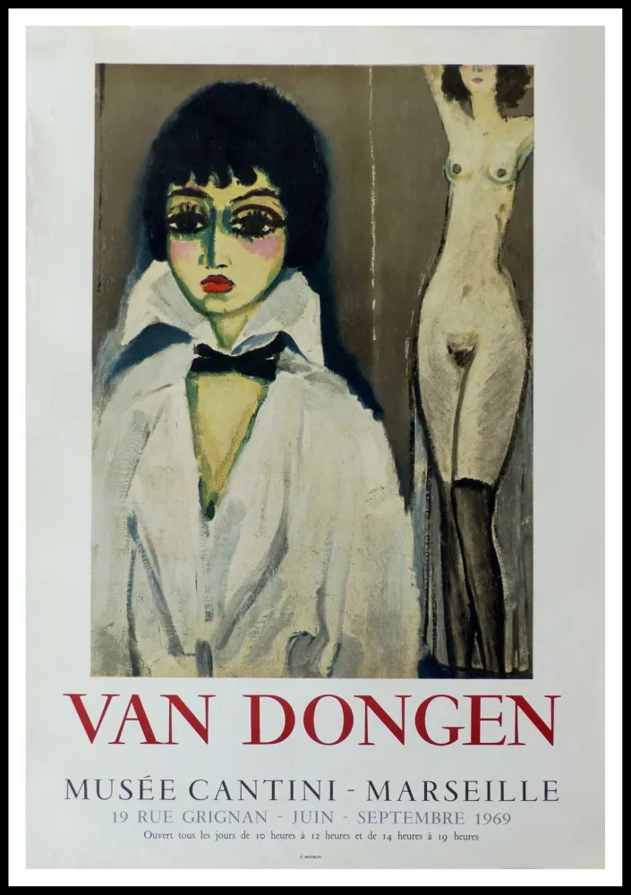 Lithografie Van Dongen - Musée Cantini Marseille - VAN DONGEN
