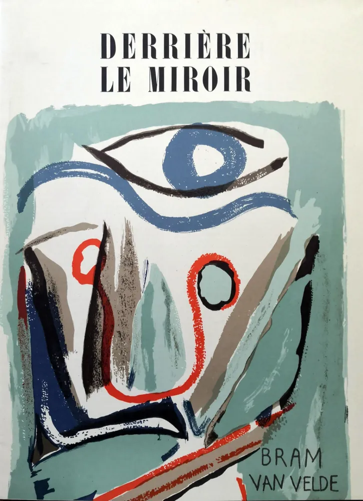 Geïllustreerd Boek Van Velde - Derrière le Miroir n. 43. Février 1952.