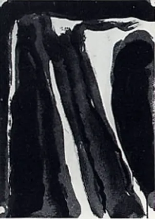 Gravure Van Velde - Hantise I