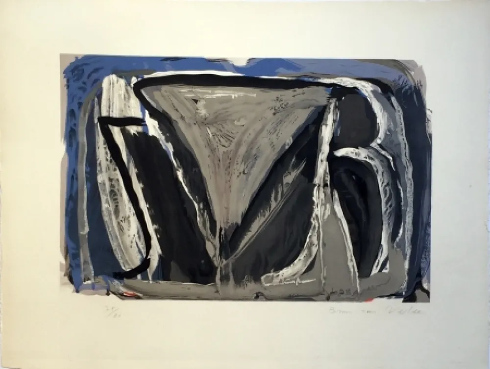 Lithografie Van Velde - MP 015