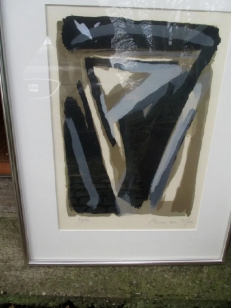 Lithografie Van Velde - MP 122