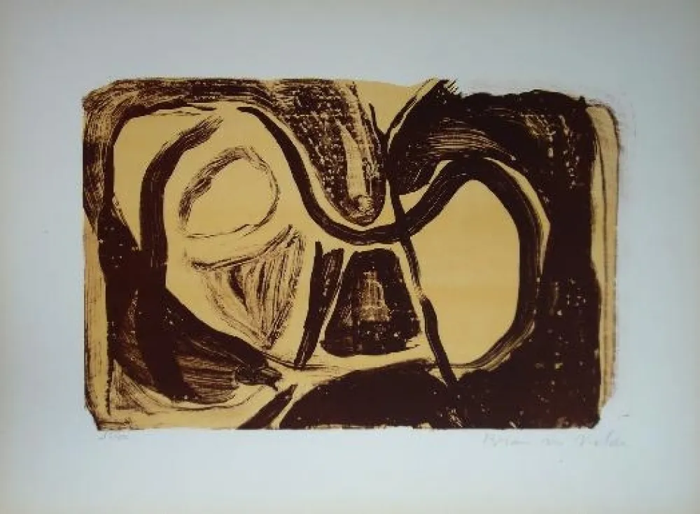 Lithografie Van Velde - MP 26