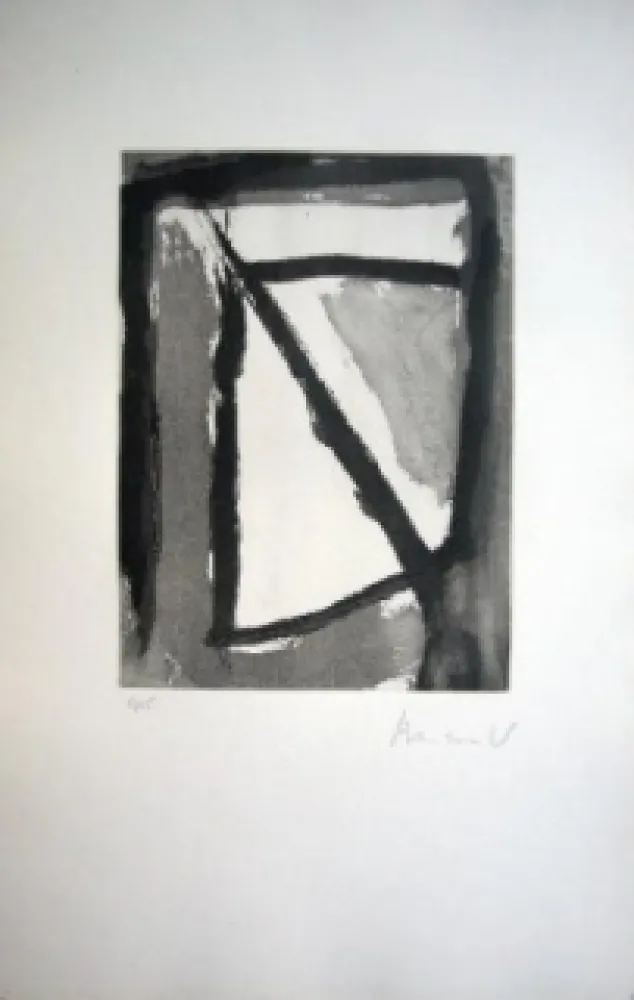 Aquatint Van Velde - MP 377 - Hantise 5