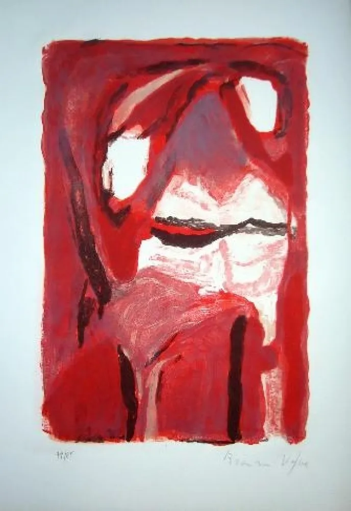 Lithografie Van Velde - MP 67