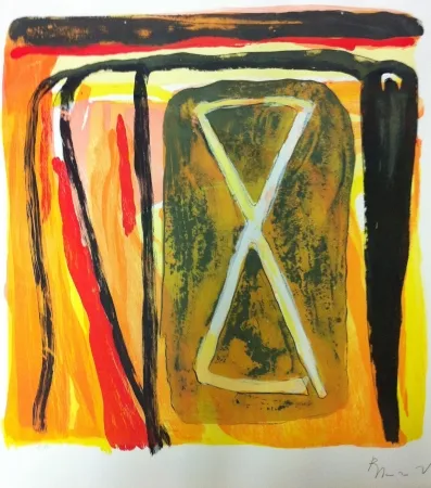 Lithografie Van Velde - MP212