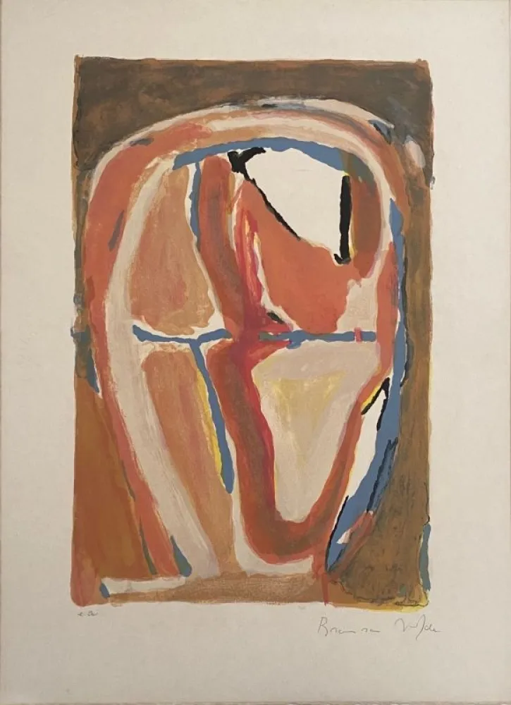 Lithografie Van Velde - Sans Titre 