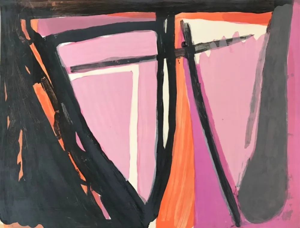 Lithografie Van Velde - Sans titre 