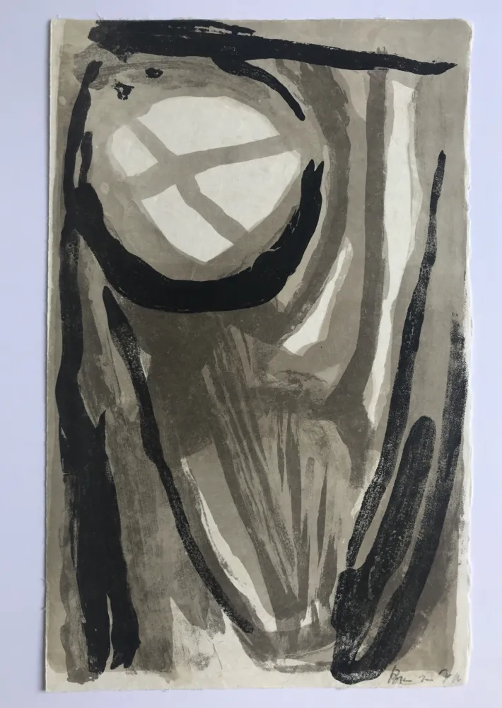 Lithografie Van Velde - Sans titre