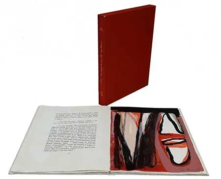 Geïllustreerd Boek Van Velde - Trois remarques sur la couleur