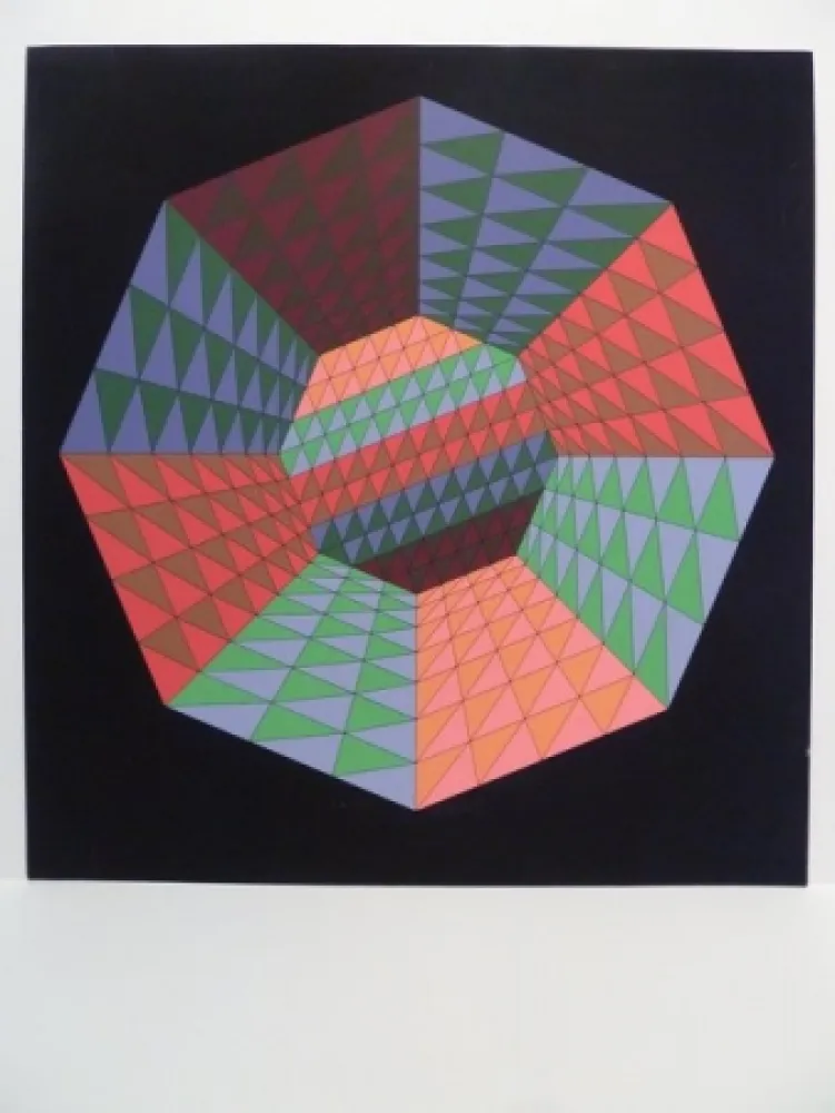 Zeefdruk Vasarely - Sérigraphie