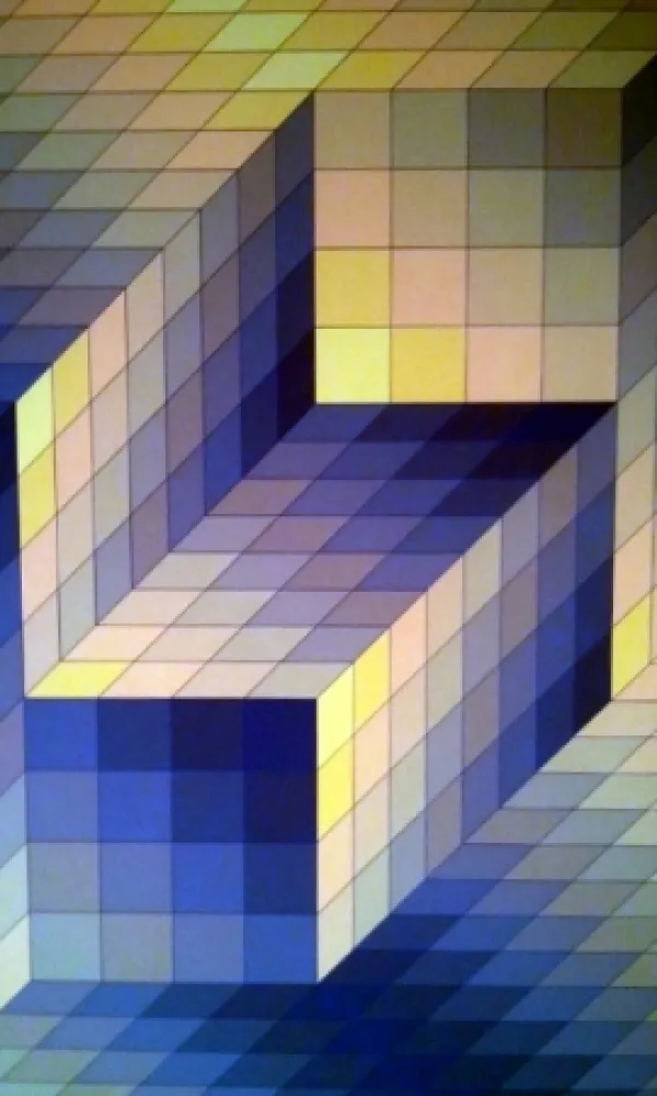 Lithografie Vasarely - S/T