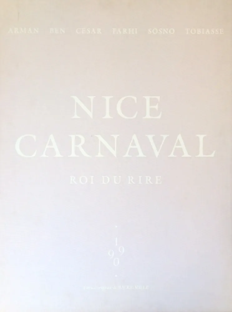 Lithografie Vautier - Carnaval de Nice