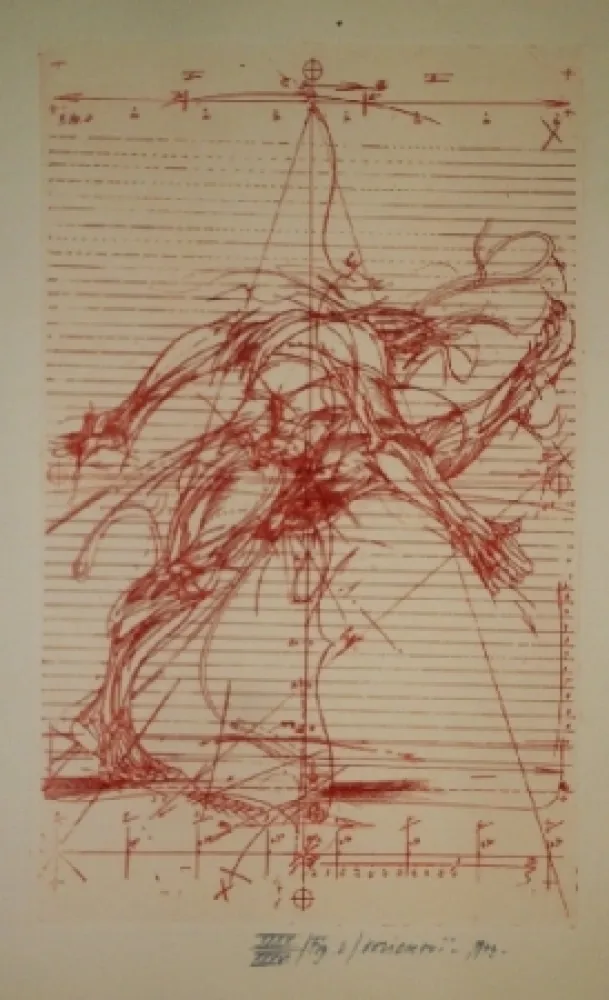 Geïllustreerd Boek Velickovic - La prison chiffree du temps - 18 gravures signées