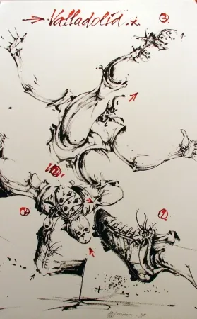 Lithografie Velickovic - Valladolid