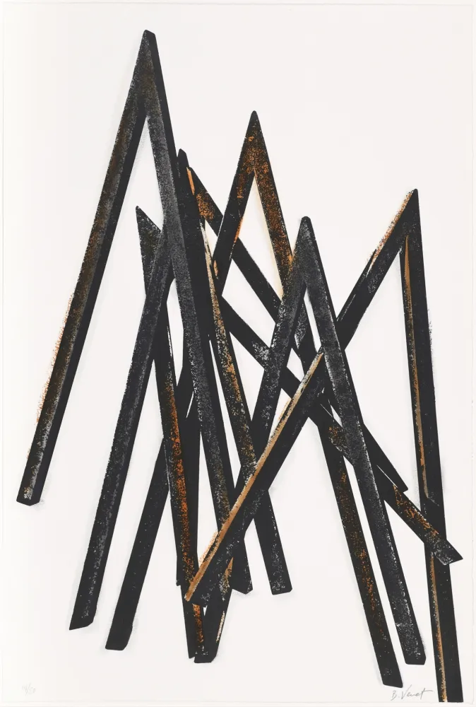 Zeefdruk Venet - Untitled I (Angels)